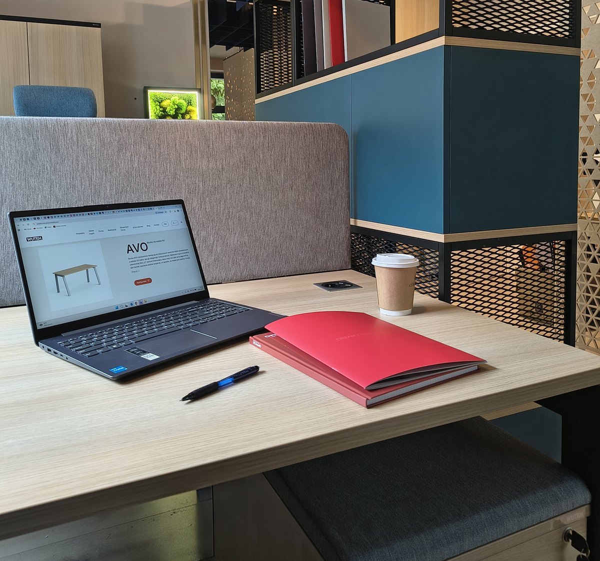 Wnętrze showroomu OCGR & WUTEH w Bydgoszczy